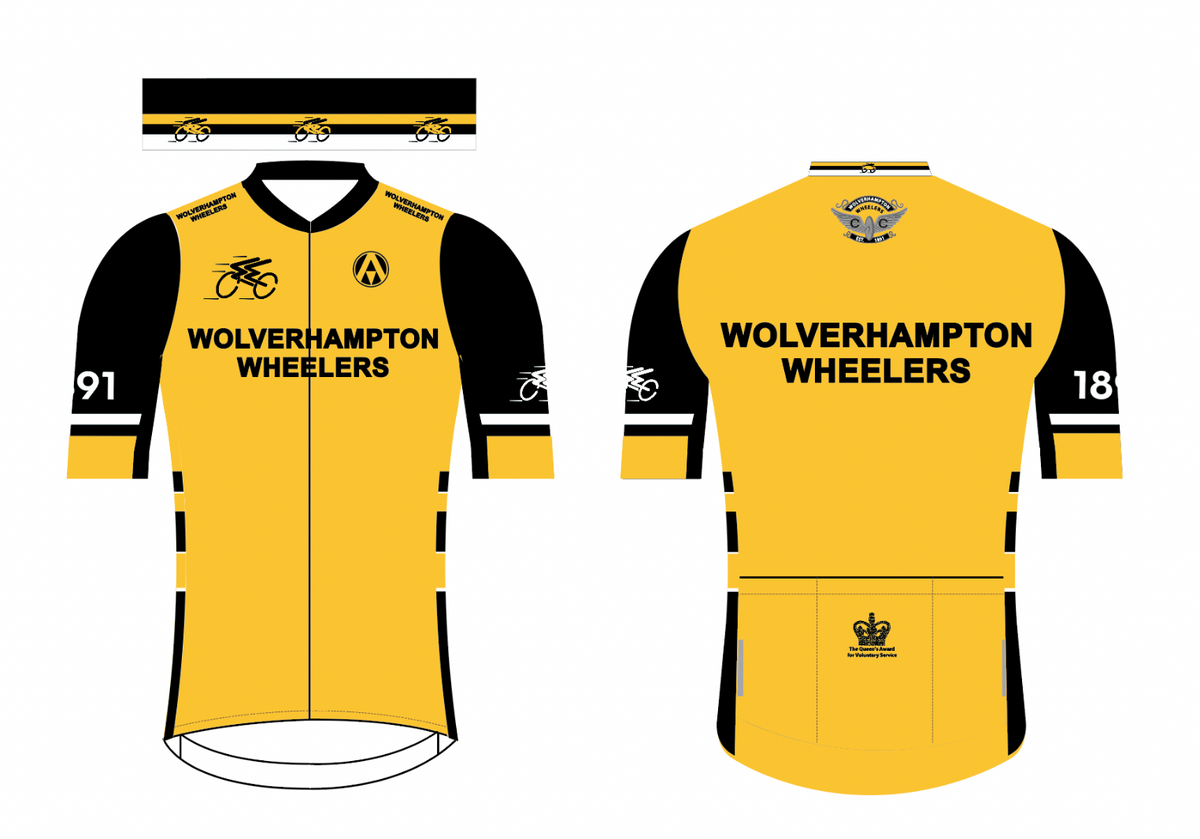 WOLVERHAMPTON WHEELERS PRO SHORT SLEEVE JERSEY apexcustomclothing
