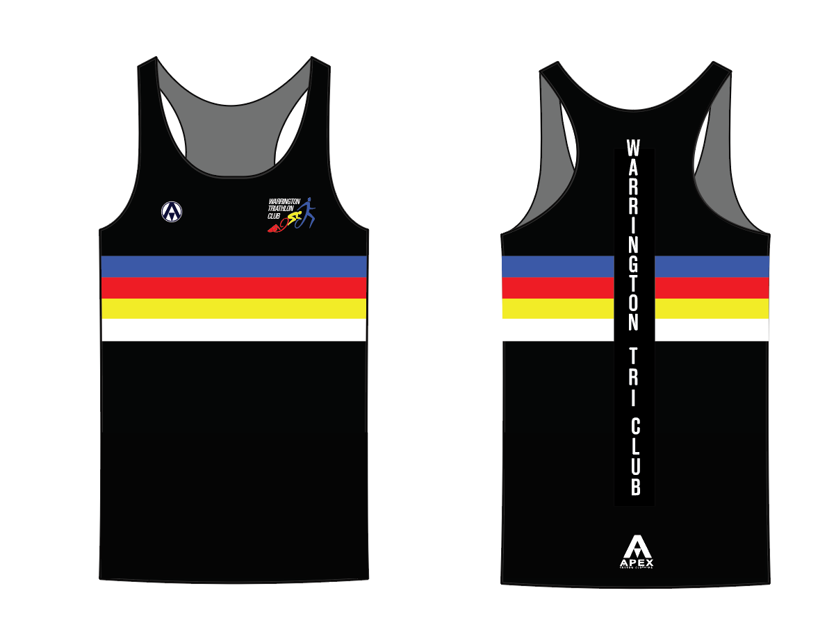 WARRINGTON TRI RUN VEST apexcustomclothing