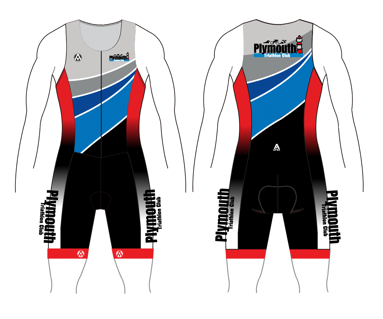 PLYMOUTH TRI TEAM TRI SUIT