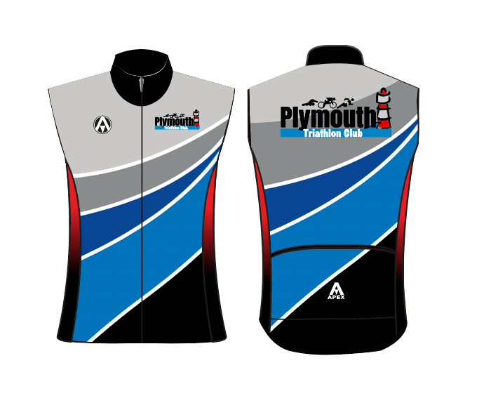 PLYMOUTH TRI PRO GILET - DESIGN 1