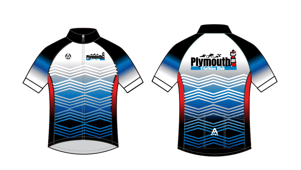 PLYMOUTH TRI TEAM SS JERSEY - DESIGN 2