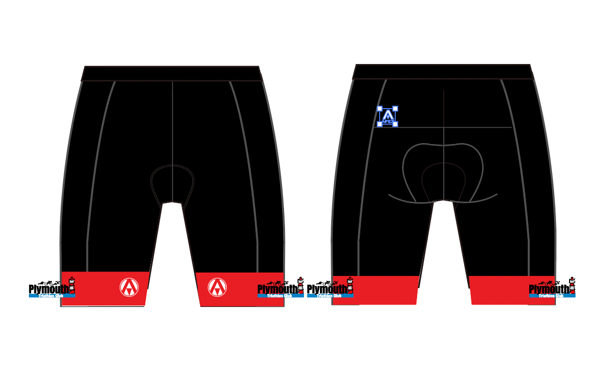 PLYMOUTH TRI TEAM TRI SHORTS