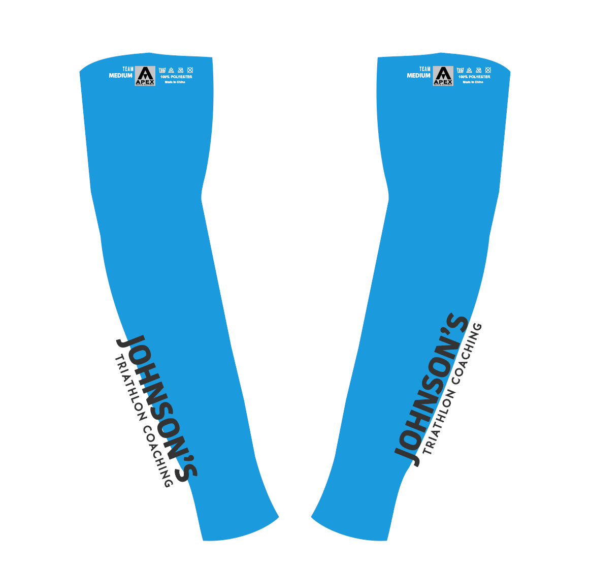 JOHNSONS COACHING AERO TRIP ARM WARMERS