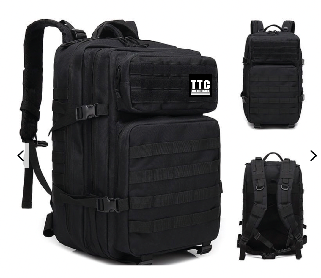 THE TRI COACH PRO 45L TACTICAL BACKPACK
