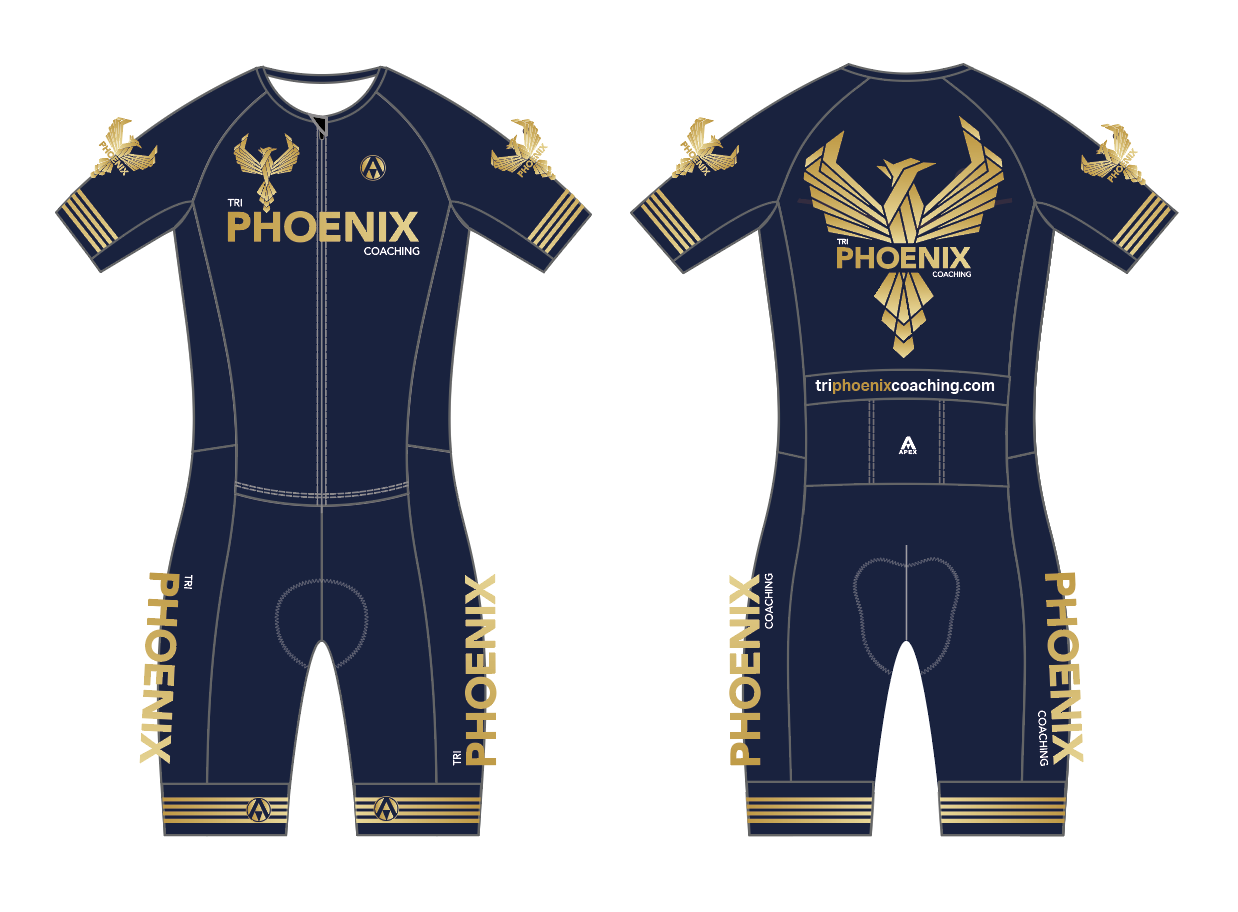 PHOENIX COACHING ELITE SPEED TRI SUIT - BLUE