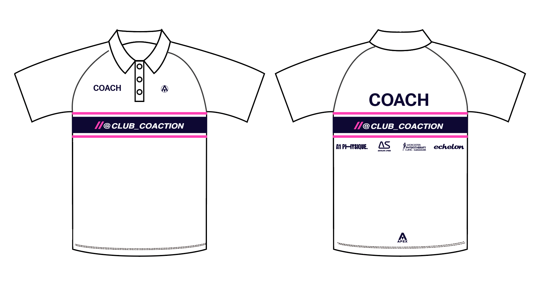 CLUB COACTION POLO SHIRT - COACH