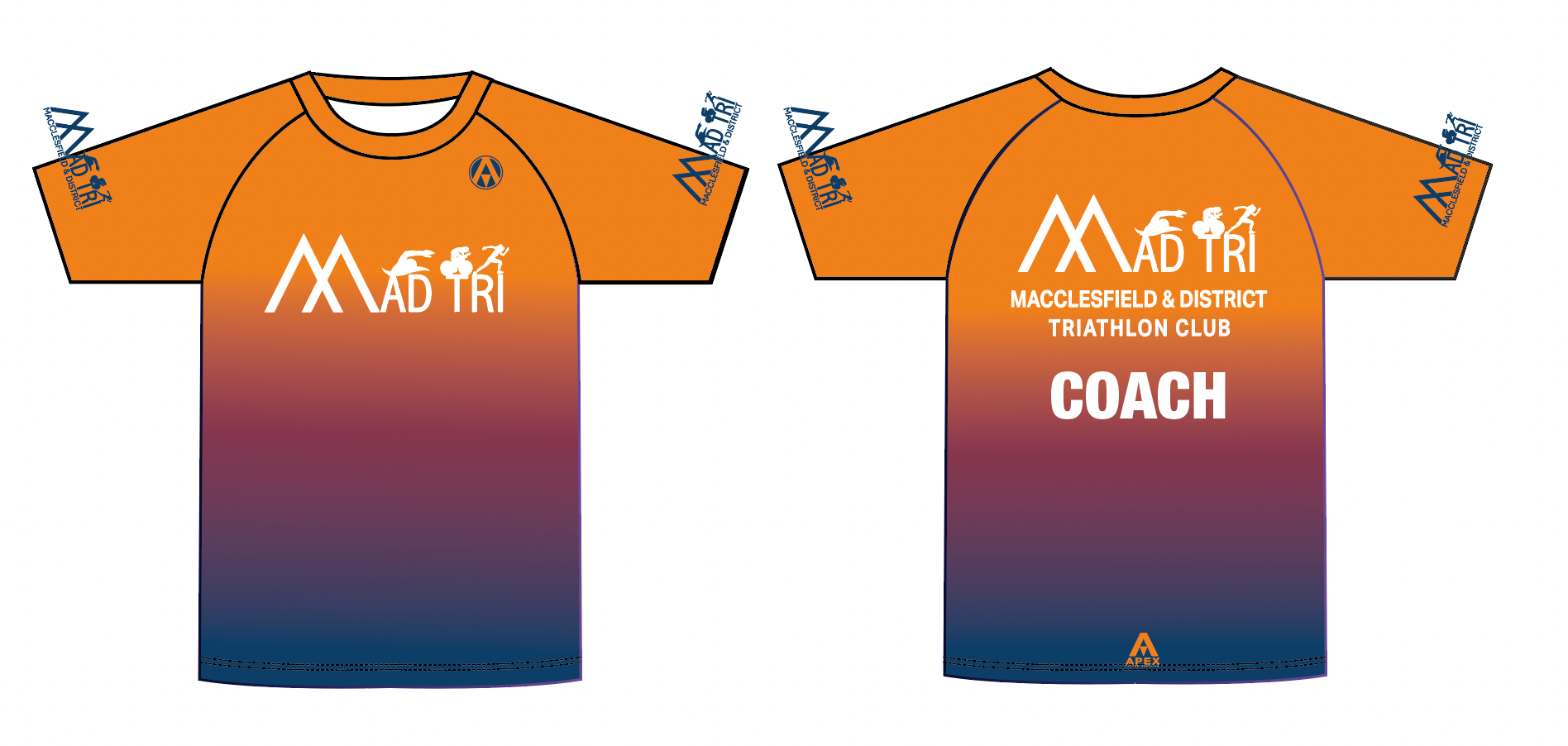 MAD TRI PRO CUSTOM T SHIRT - COACH