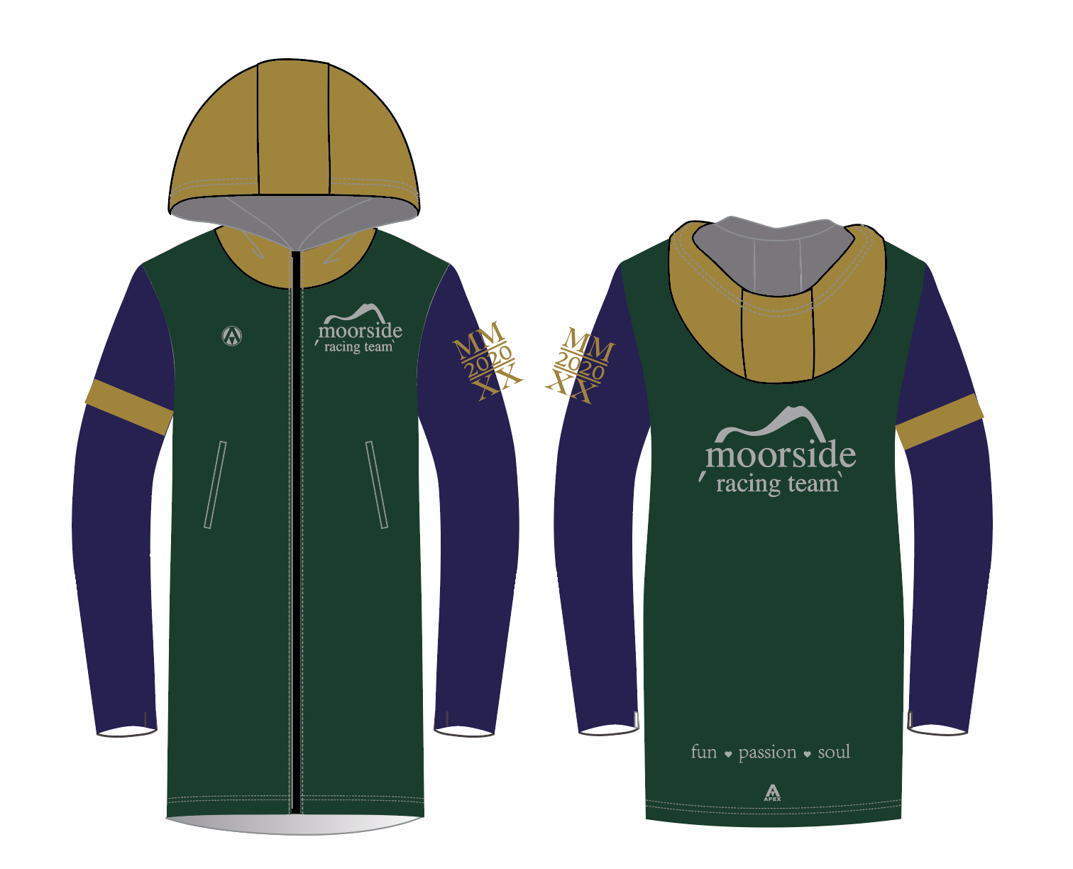 MOORSIDE PRO CHANGING ROBE