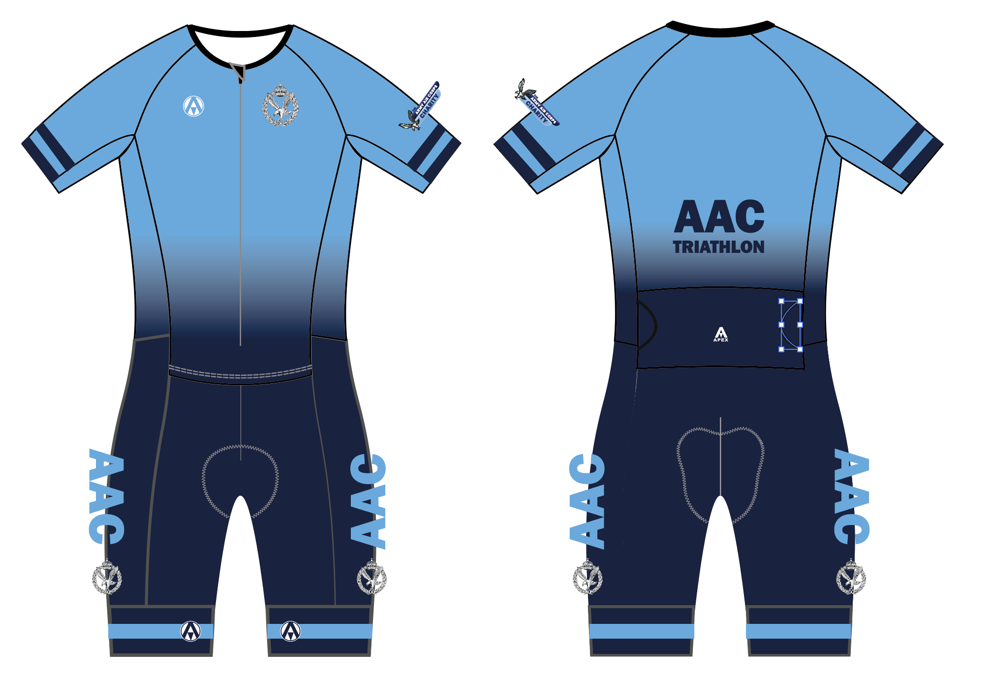 AAC TRIATHLON ELITE SPEED TRI SUIT