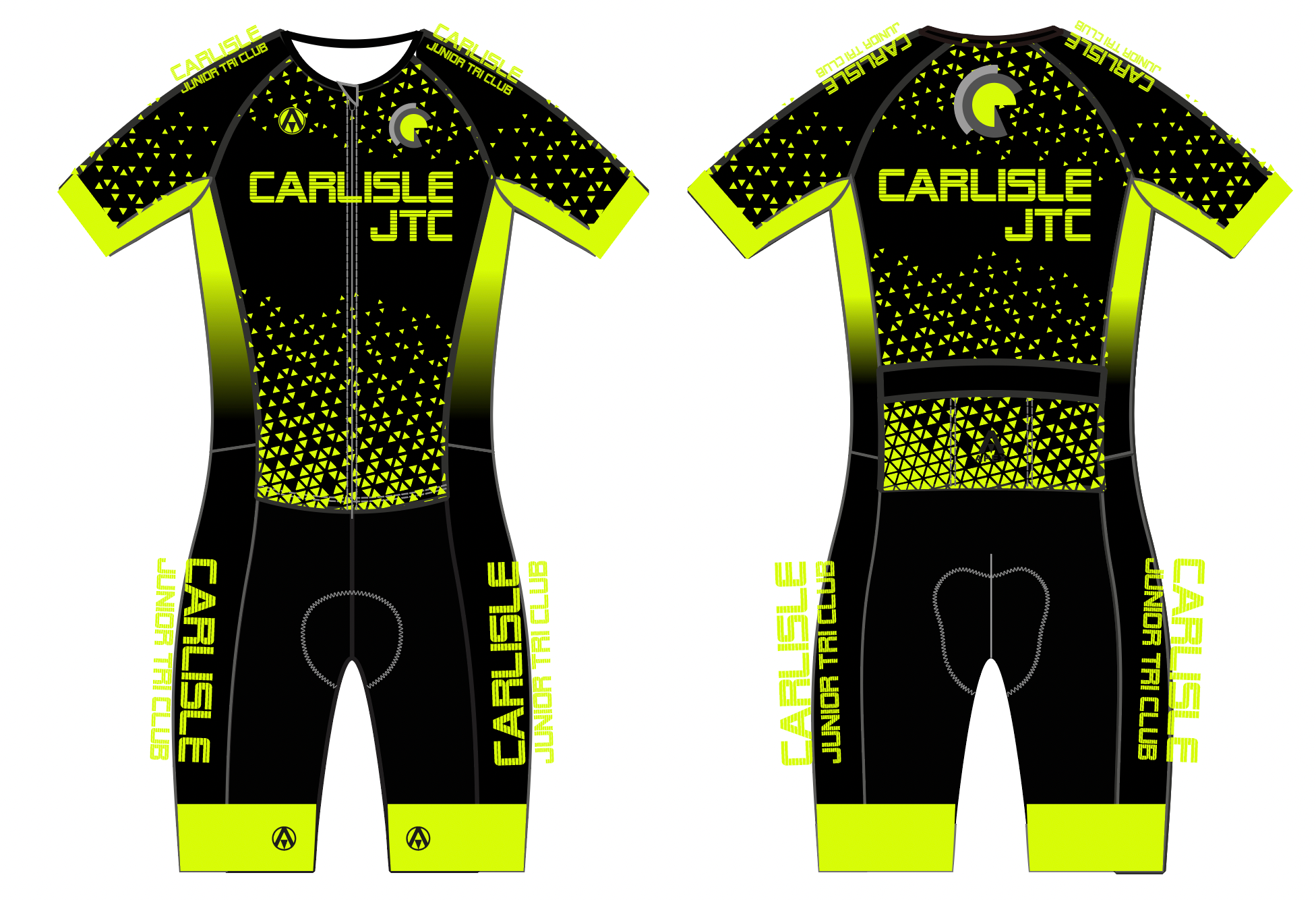 CARLISLE JUNIOR TRI ELITE ENDURANCE TRI SUIT