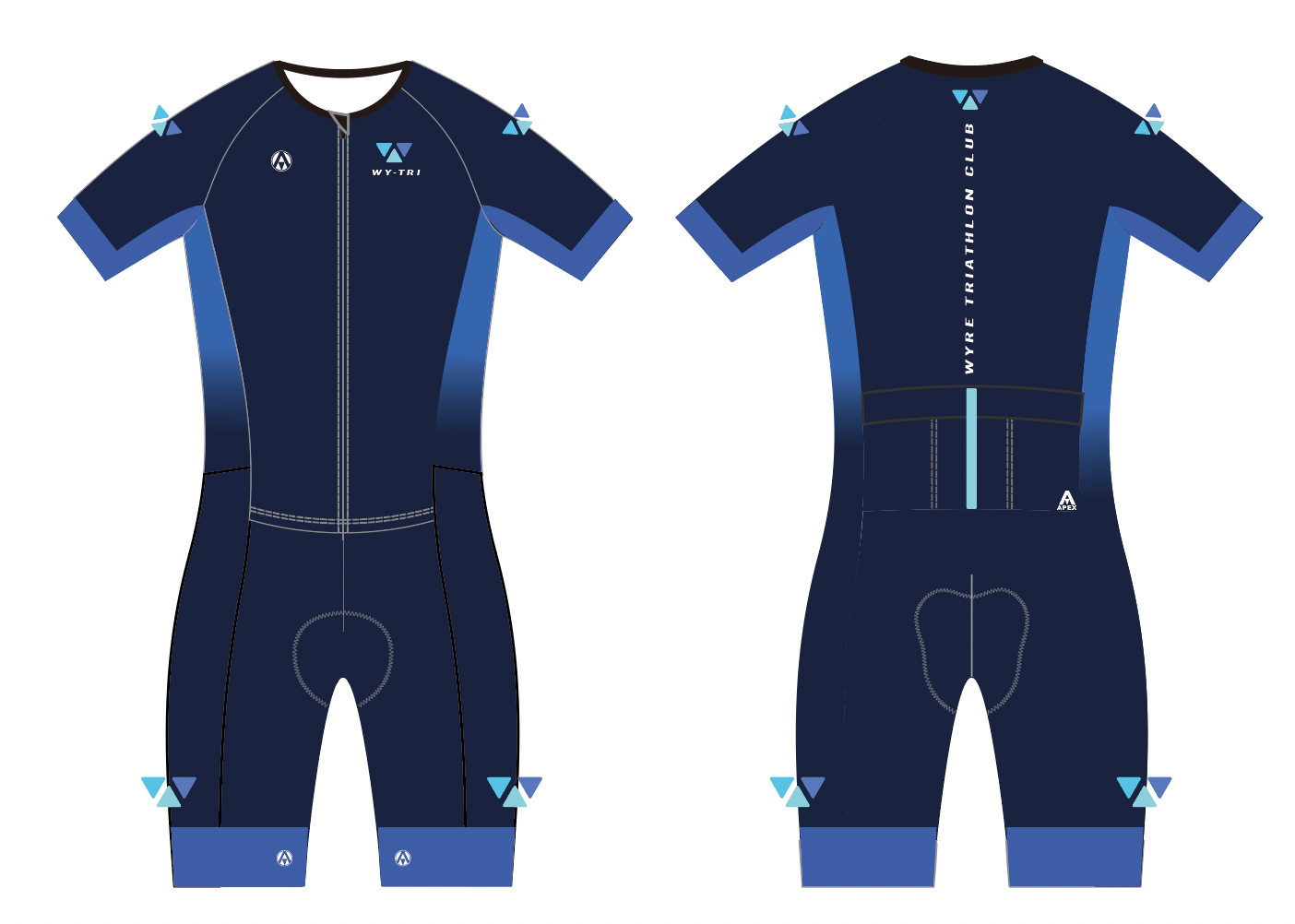 WYRE TRI PRO ENDURANCE RACE SPEED TRI SUIT