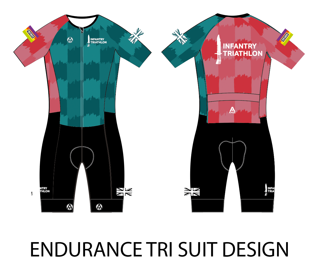 INFANTRY TRI ELITE ENDURANCE TRI SUIT