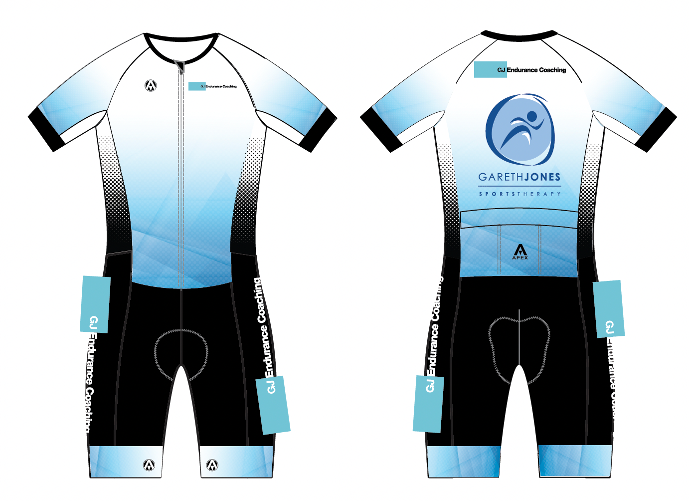 GJ ENDURANCE PRO ENDURANCE RACE SPEED TRI SUIT