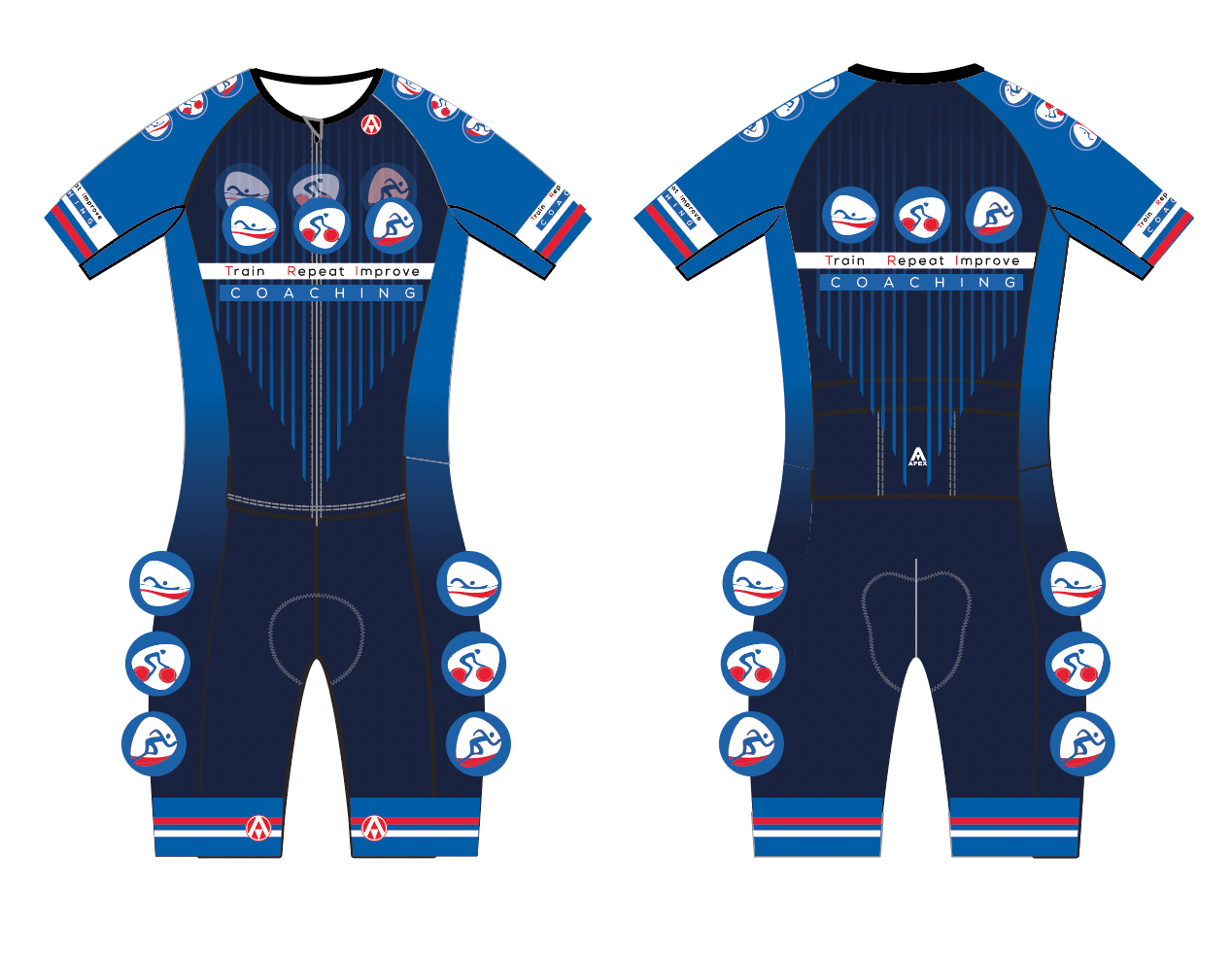 T-R-I COACHING PRO SPEED TRI SUIT