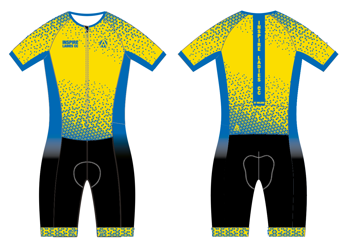 INSPIRE LADIES CC ELITE SPEED TRI SUIT