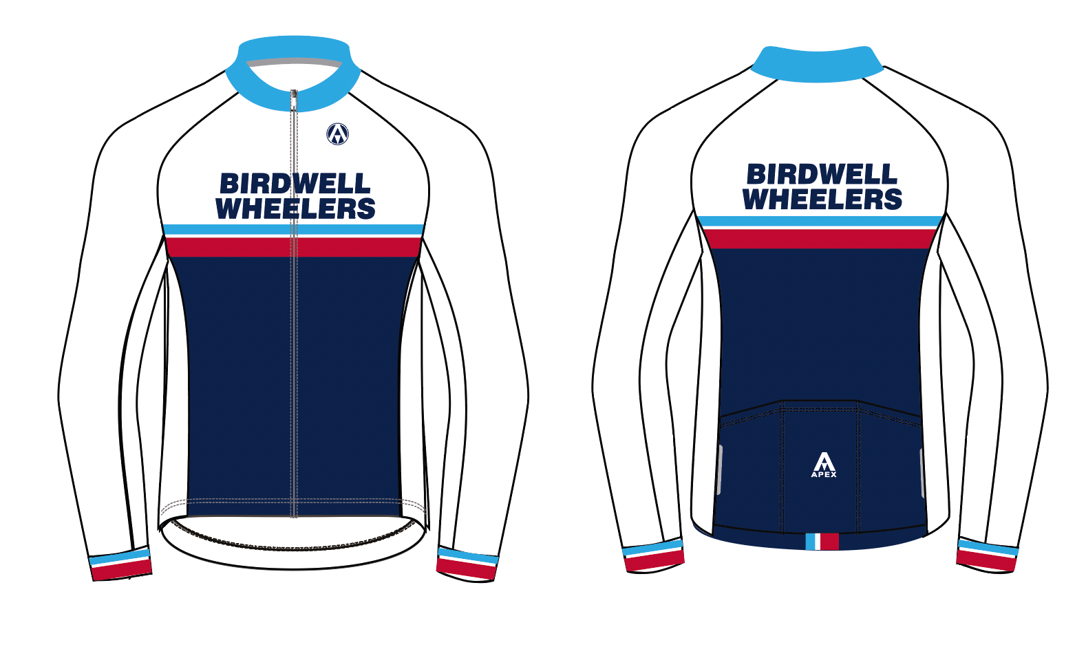 BIRDWELL WHEELERS FLEECE JACKET