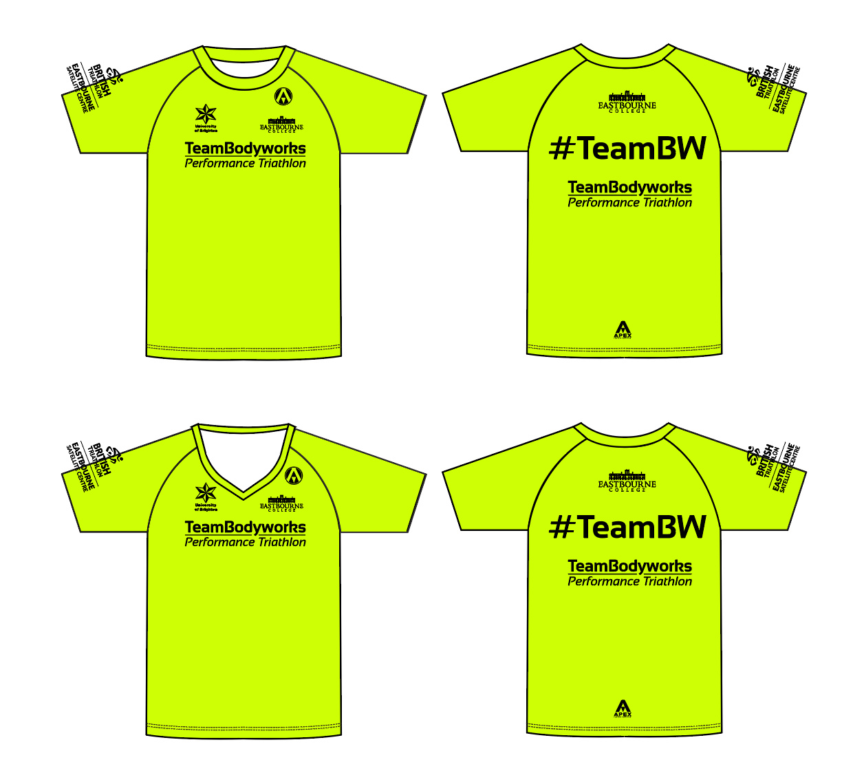 TEAM BODYWORKS RUN T SHIRT