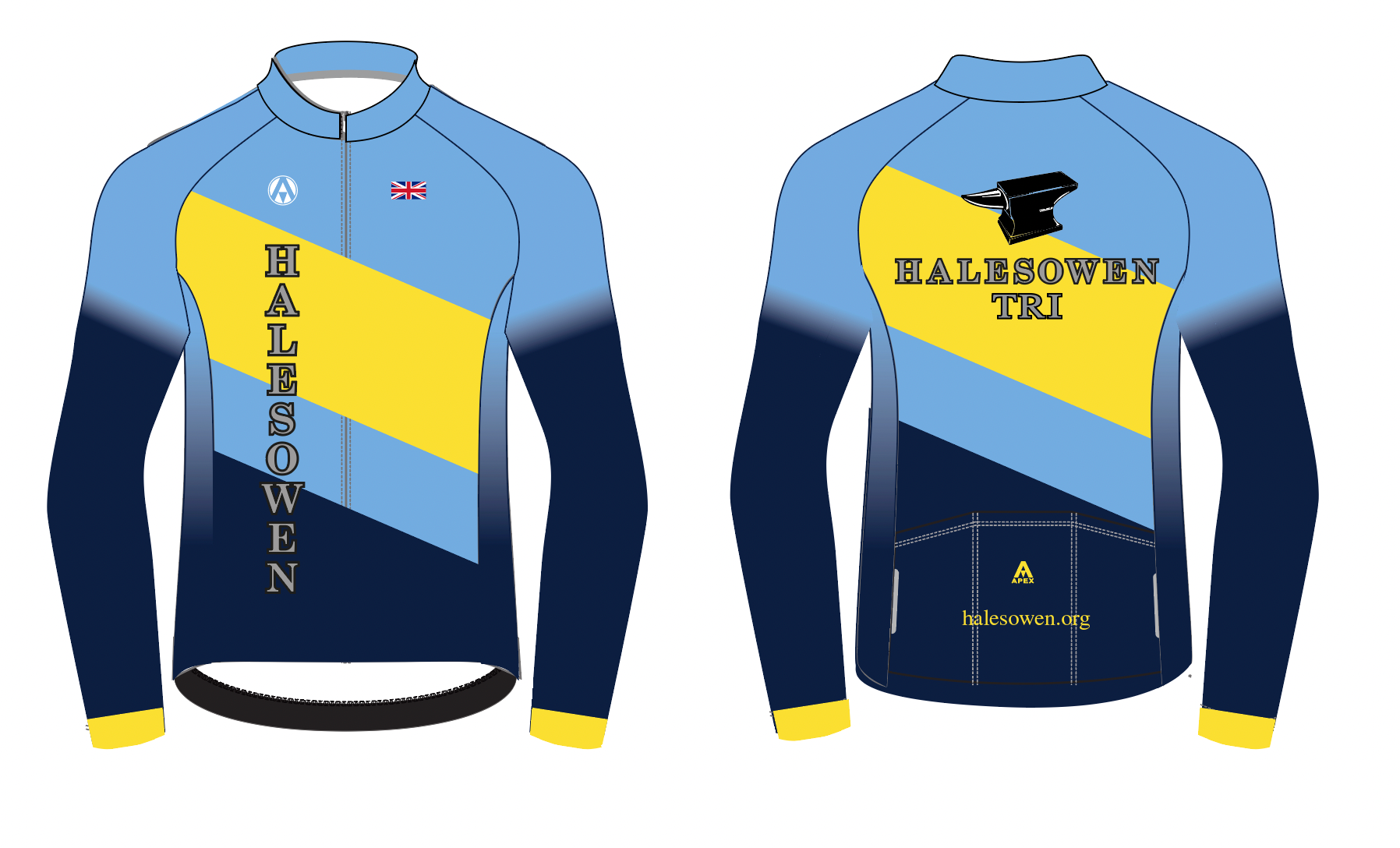 HALESOWEN TRI PRO STELVIO WINTER JACKET