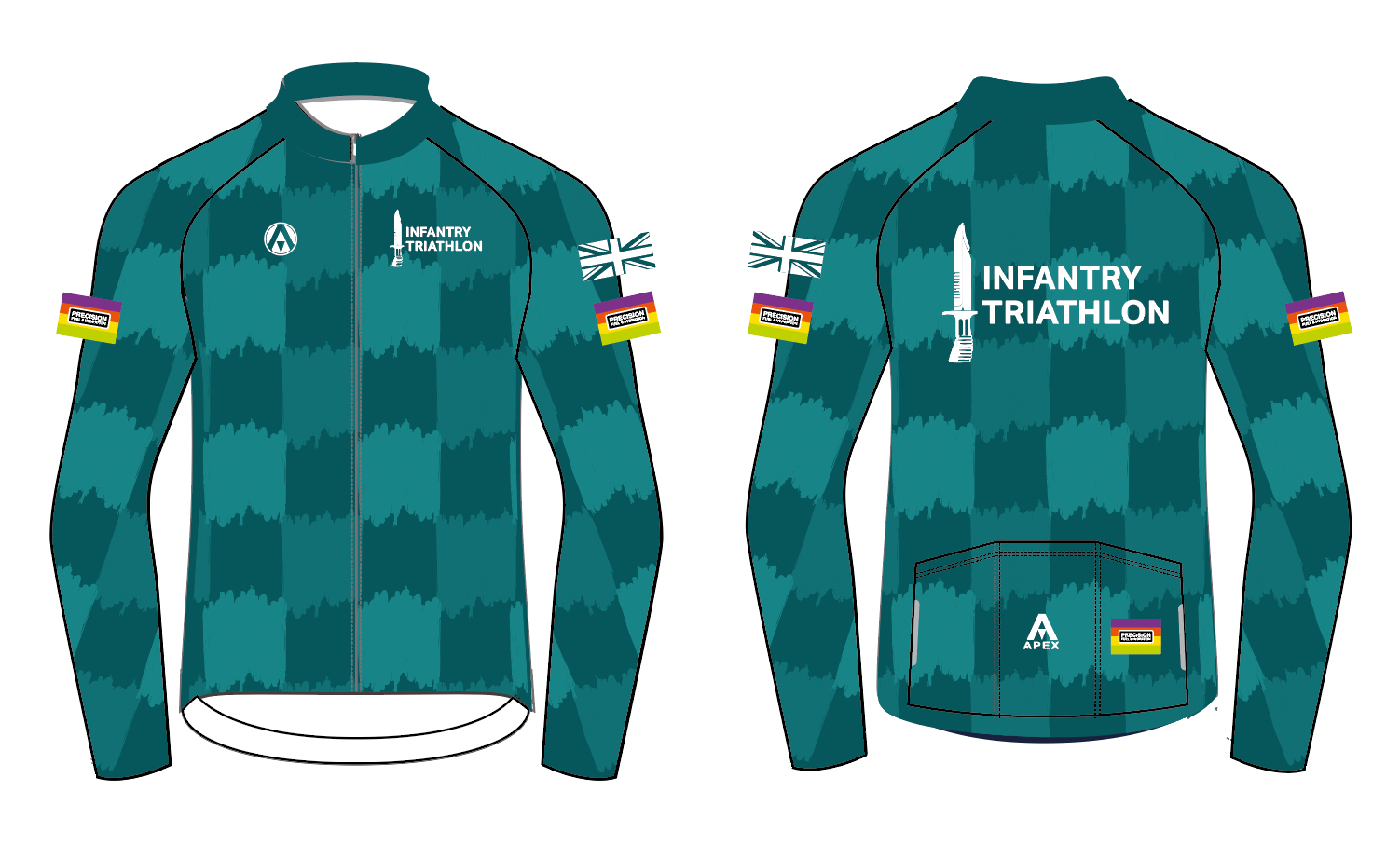 INFANTRY TRI FLEECE JACKET - GREEN
