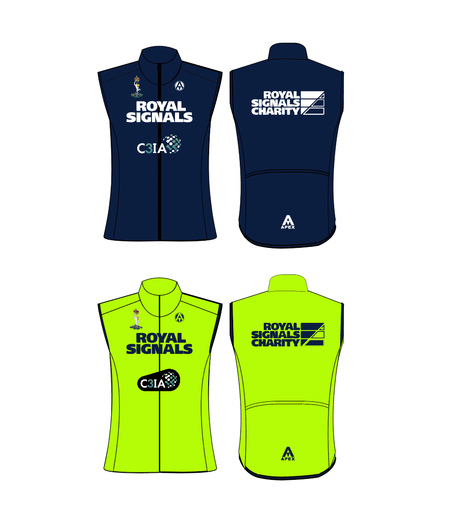 ROYAL SIGNALS CYCLING PRO GILET