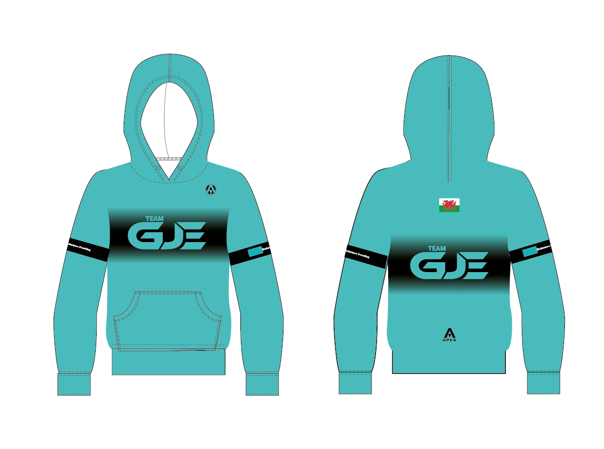 TEAM GJE PRO FULL CUSTOM HOODIE
