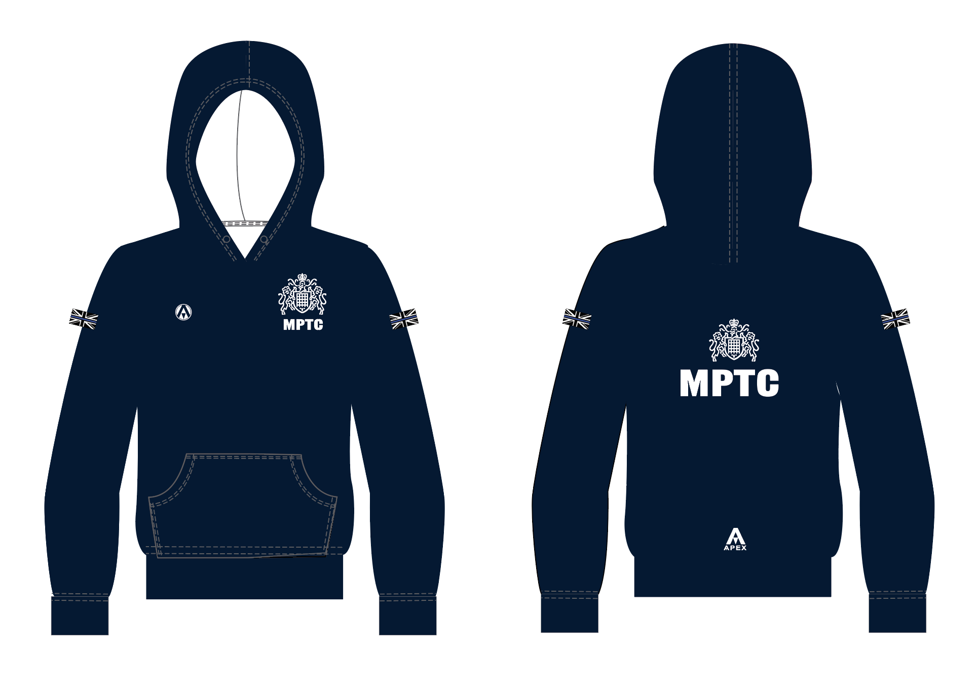 MPTC PRO FULL CUSTOM HOODIE