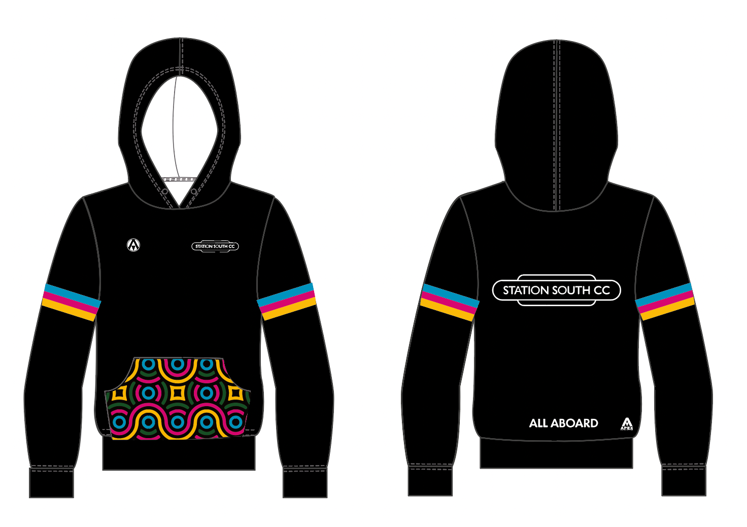 STATION SOUTH CC PRO FULL CUSTOM HOODIE