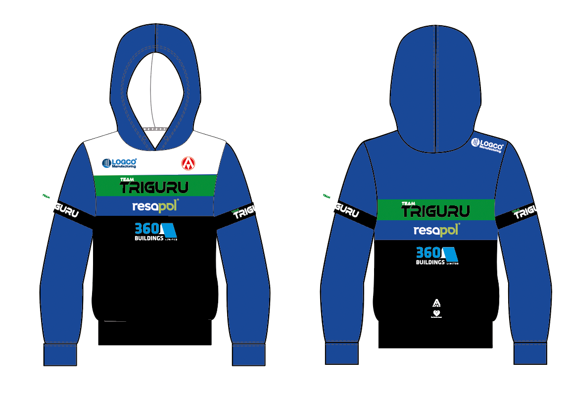 TRIGURU PRO FULL CUSTOM HOODIE