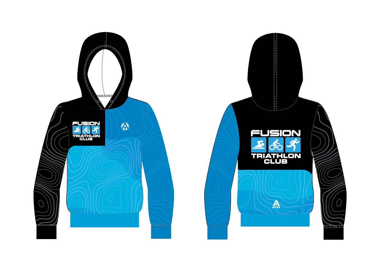 FUSION TRI PRO FULL CUSTOM HOODIE