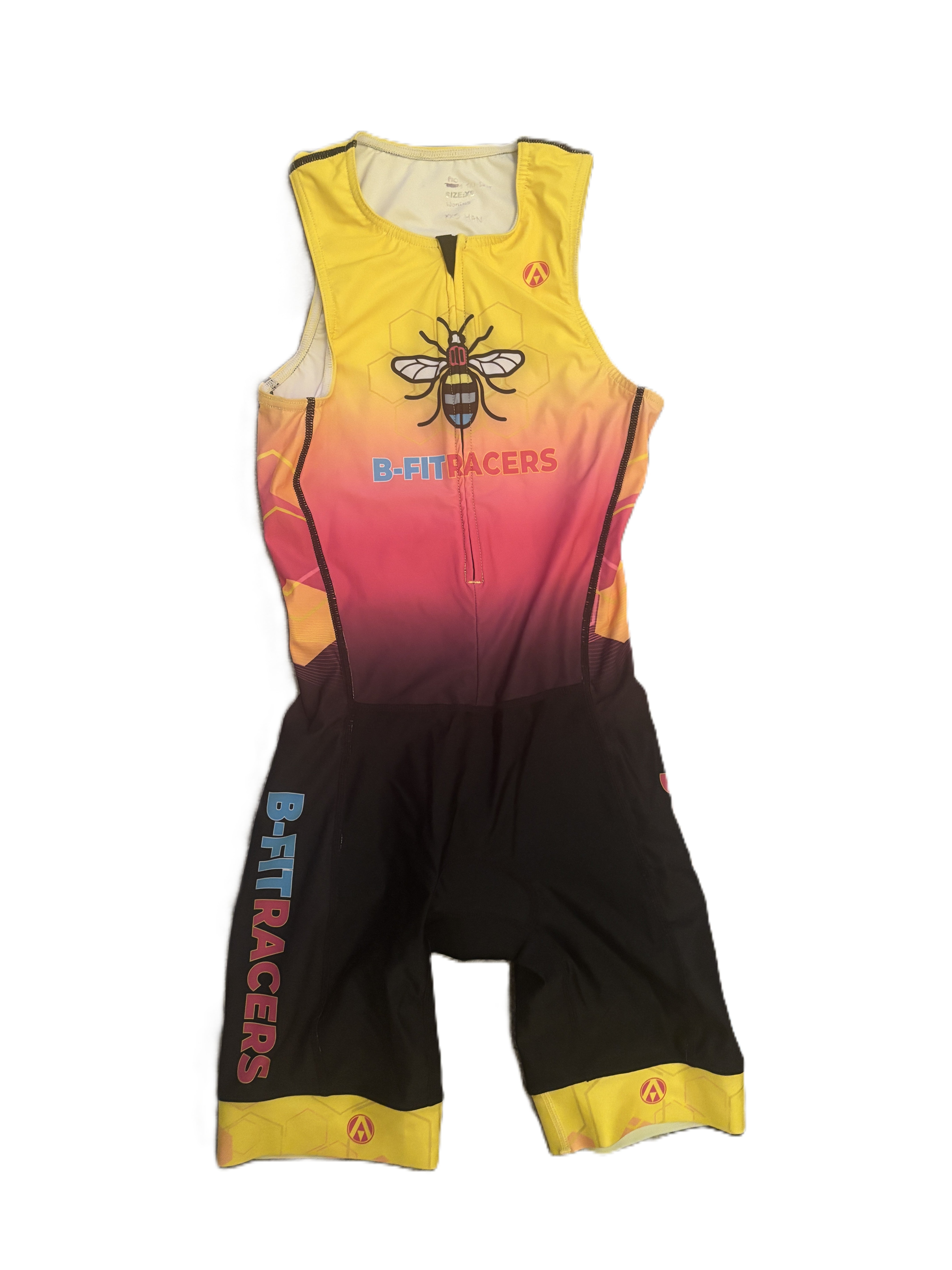 XS WOMENS - B-FIT RACERS - PRO TRI SUIT (XY)