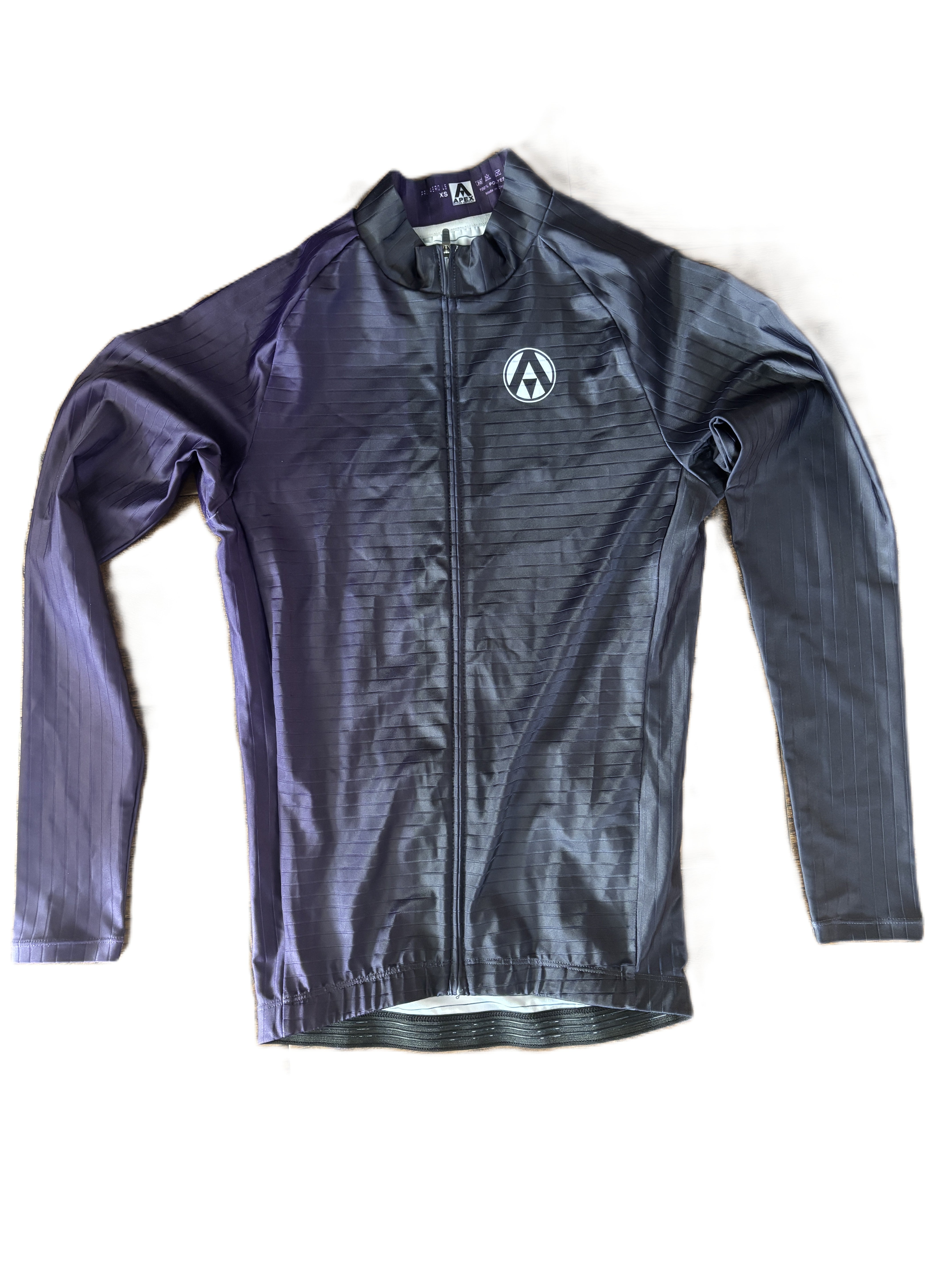 XS - PRO LONG SLEEVE AERO JERSEY - APEX PURPLE FADE(XY)