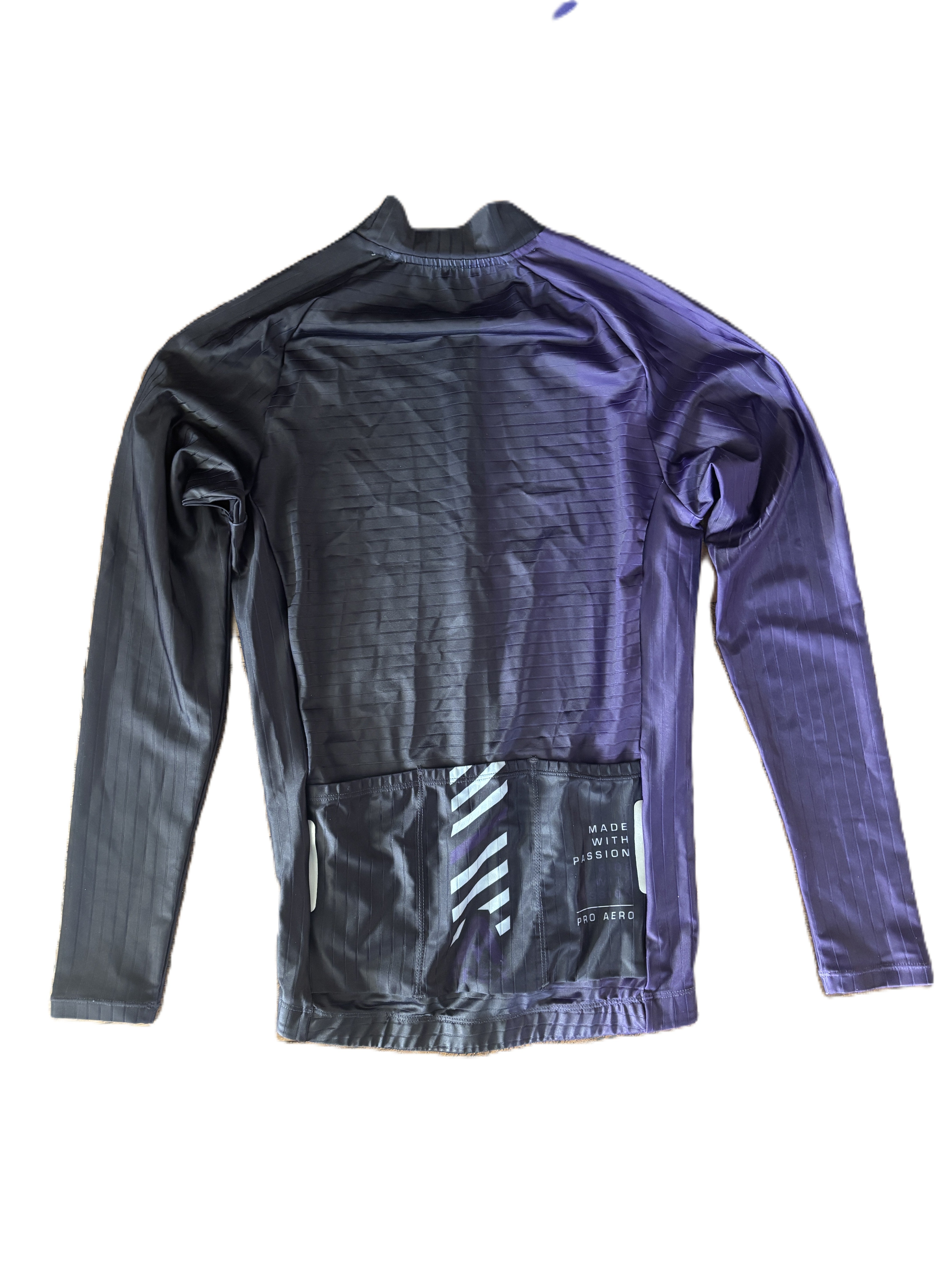 XS - PRO LONG SLEEVE AERO JERSEY - APEX PURPLE FADE(XY)