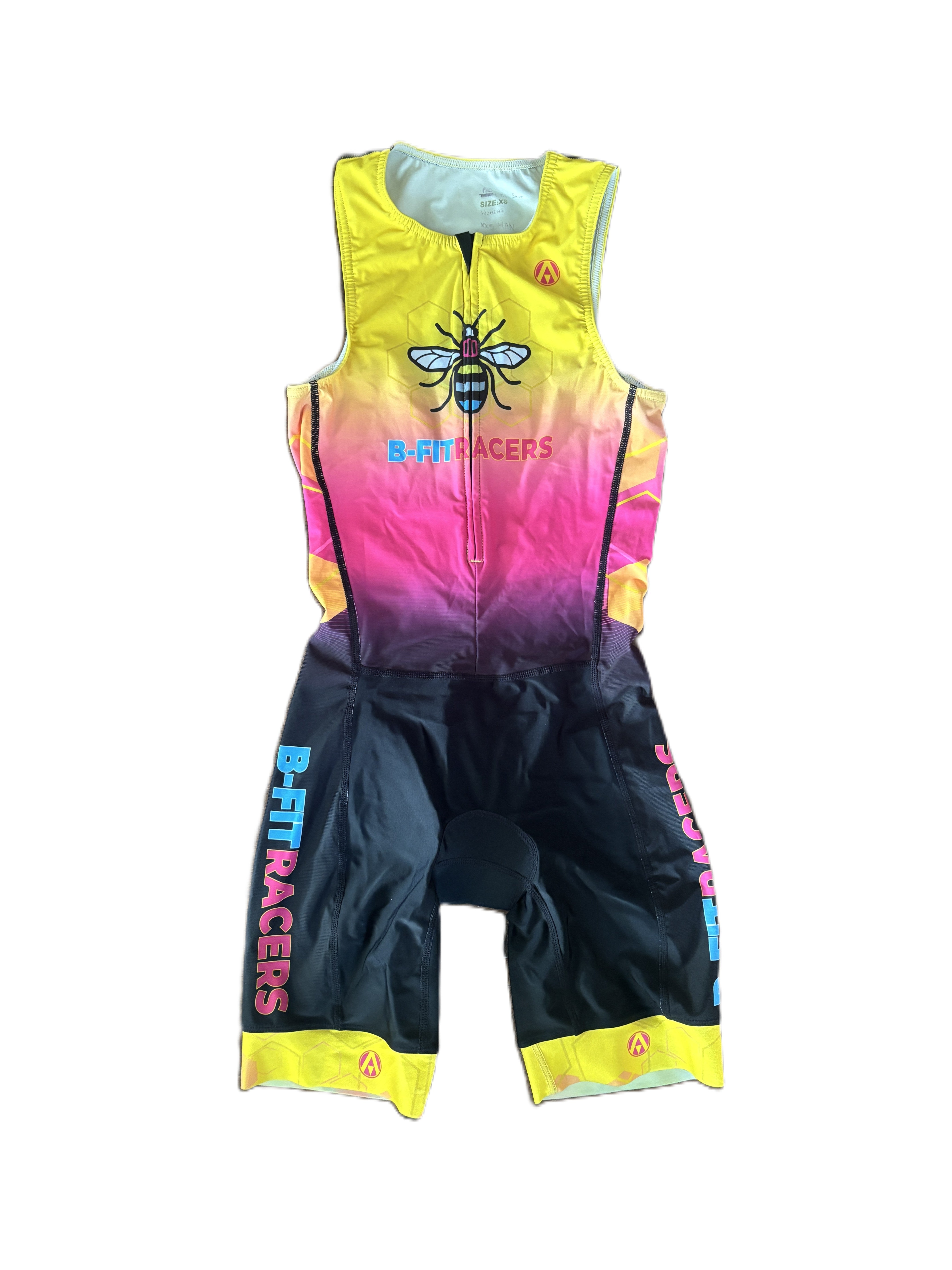 XS WOMENS - BFIT RACERS - PRO TRI SUIT (XY)