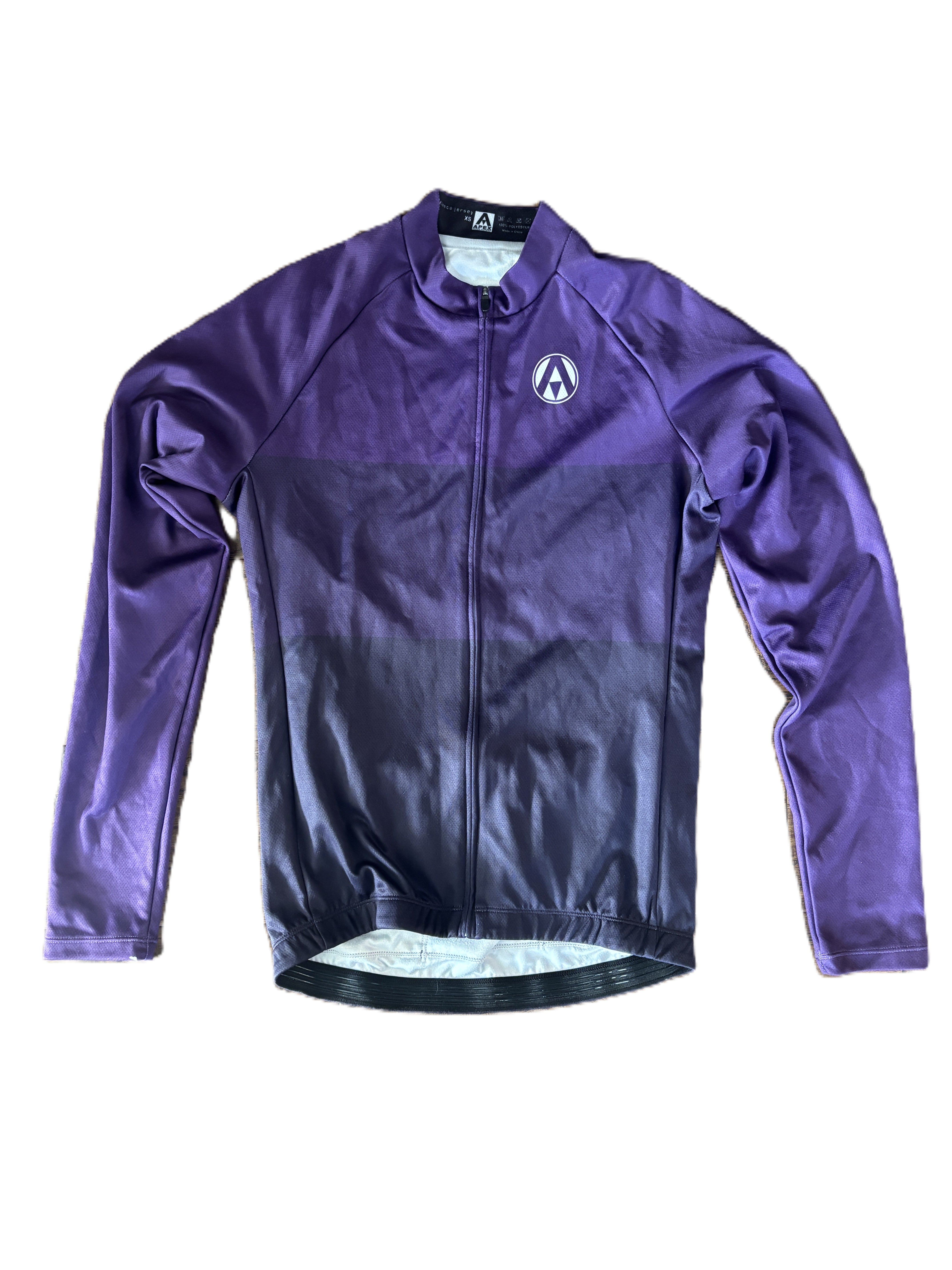 XS - FLEECE LS JERSEY - PURPLE FADE (XY)
