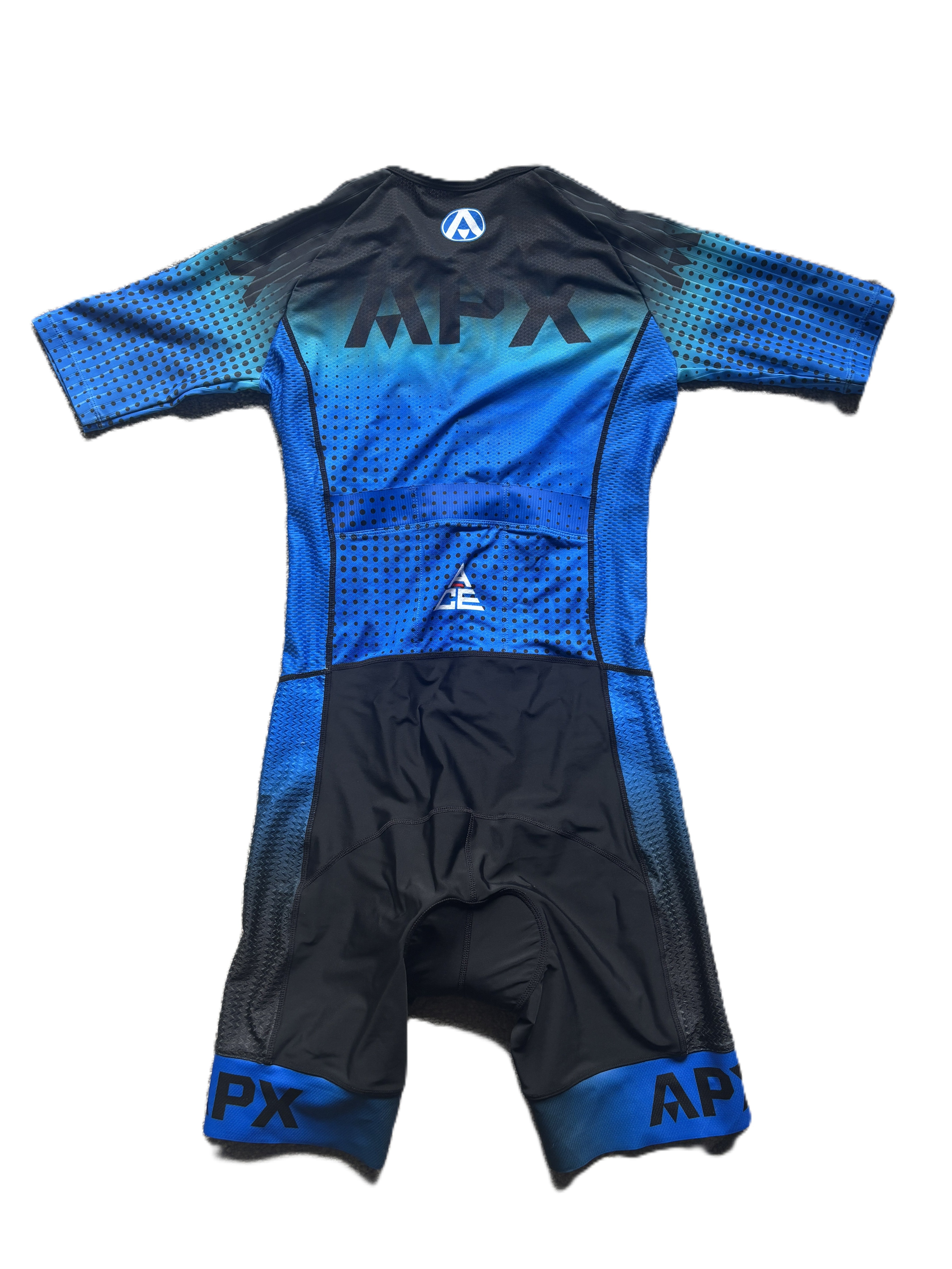 MEDIUM MENS - PRO SPEED TRI SUIT BLUE/BLACK (XY)