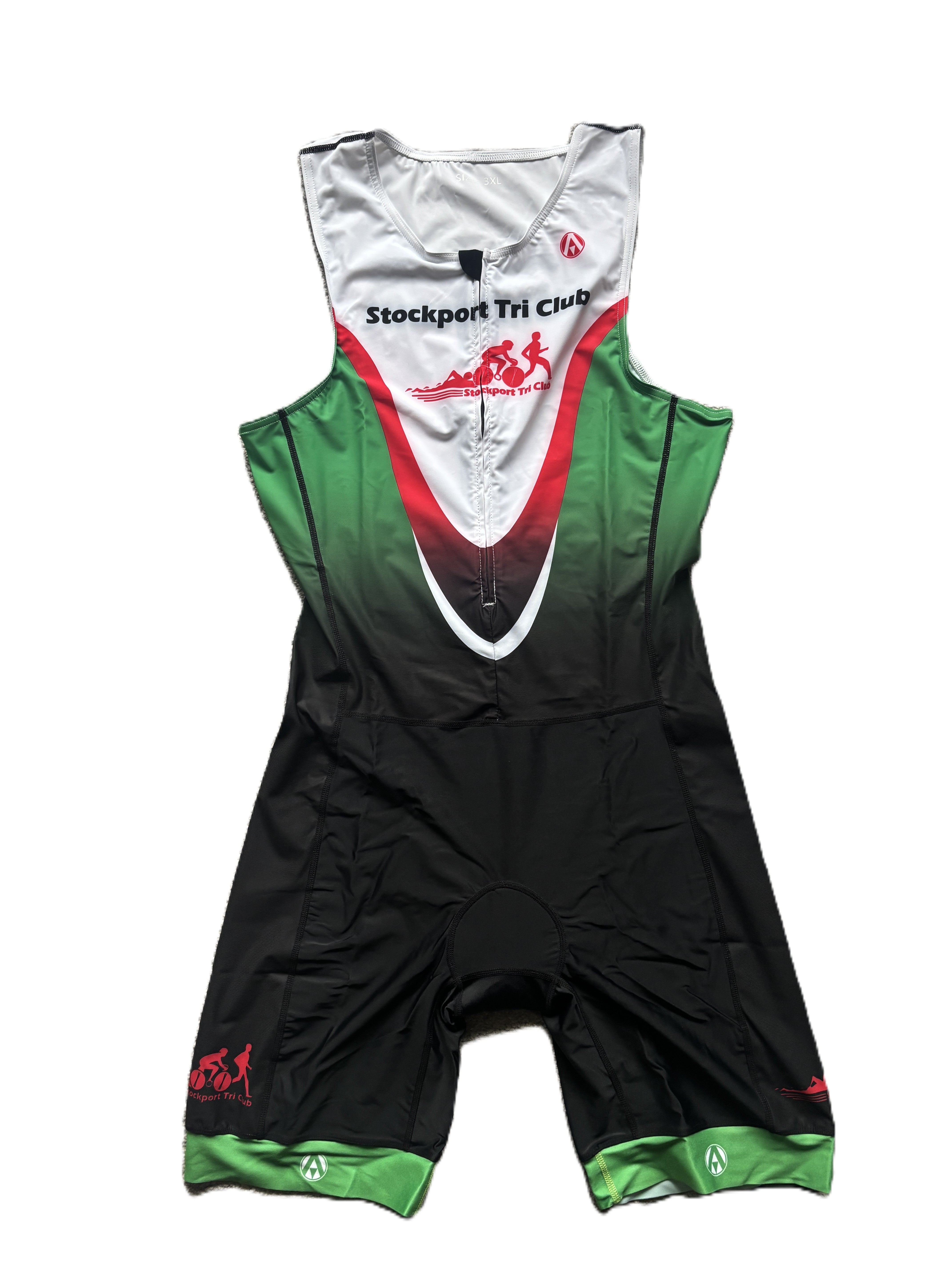 3XL MENS - STOCKPORT TRI - PRO TRI SUIT (XY)
