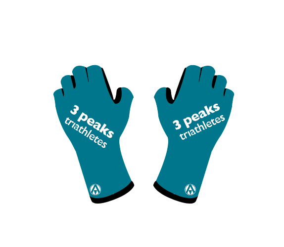 3 PEAKS TRI LONG CUFF RACE GLOVES