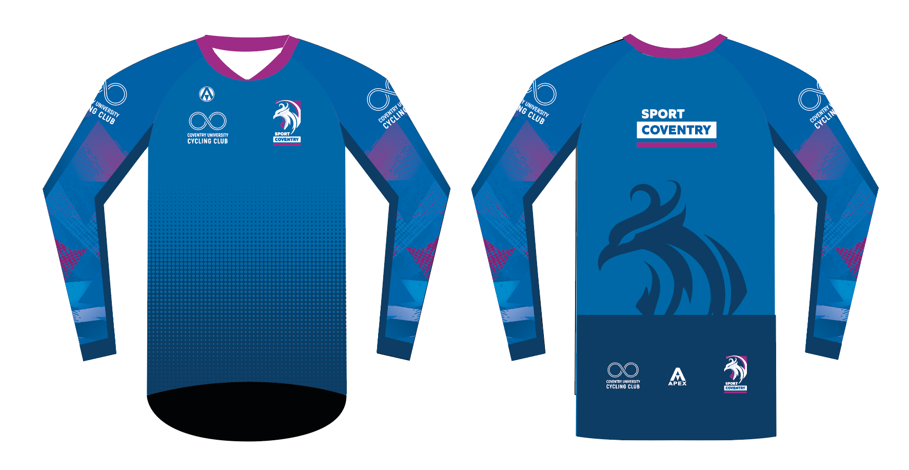 COVENTRY UNI CC MOUNTAIN BIKE JERSEY