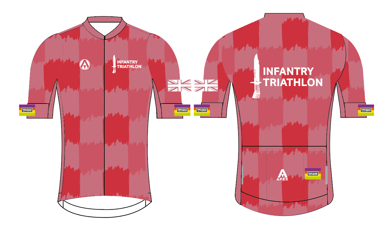 INFANTRY TRI PRO SHORT SLEEVE JERSEY - PINK