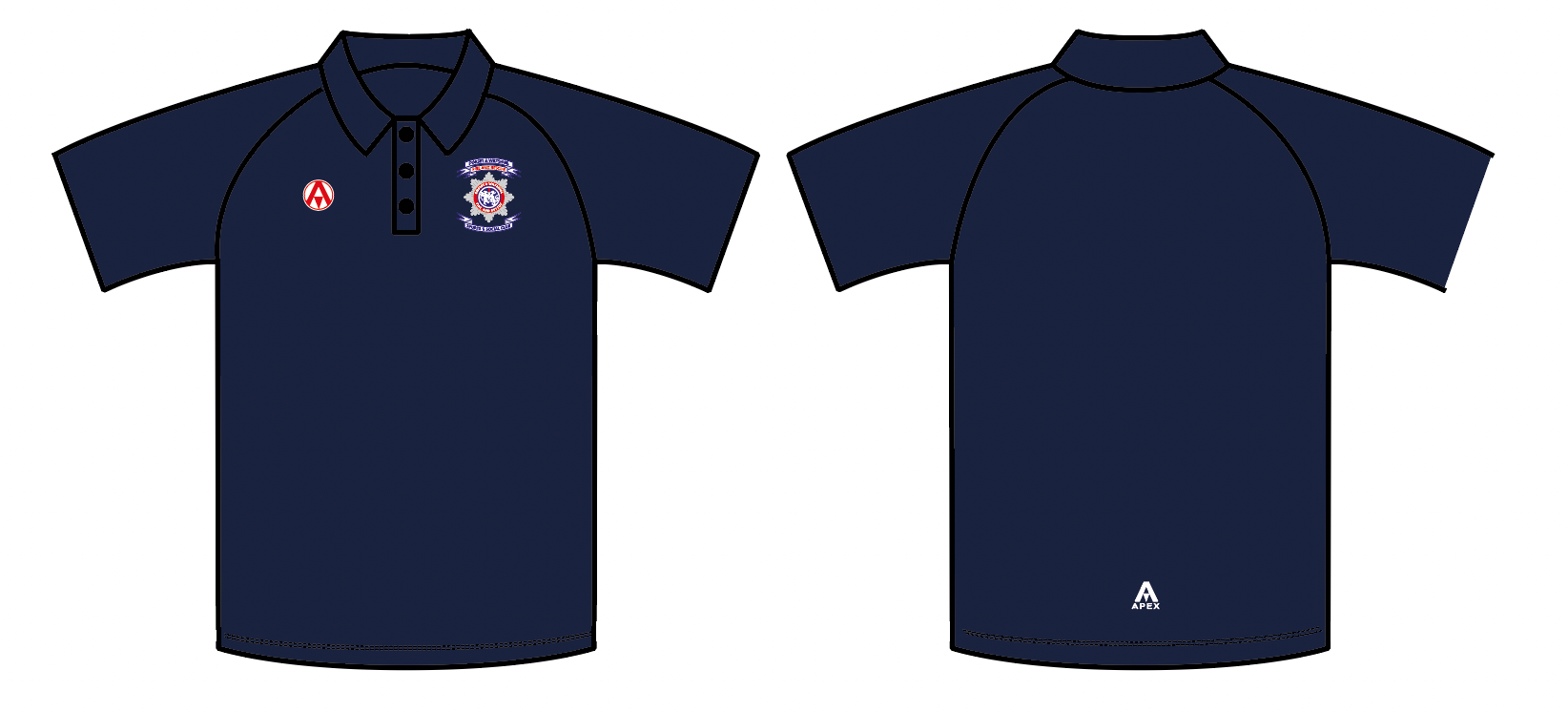 DWFR POLO SHIRT - DESIGN 3