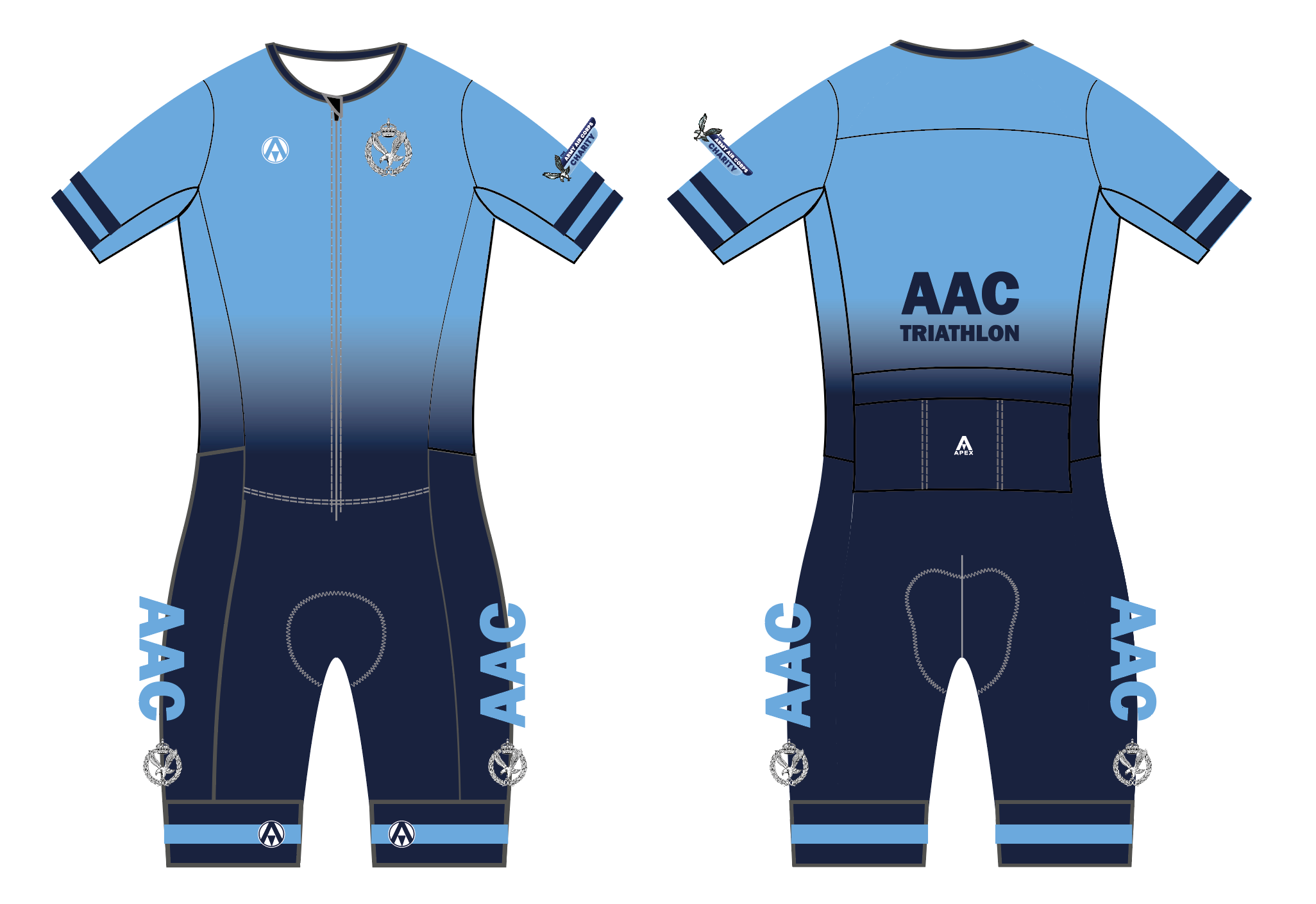 AAC TRIATHLON PRO ENDURANCE TRI SUIT