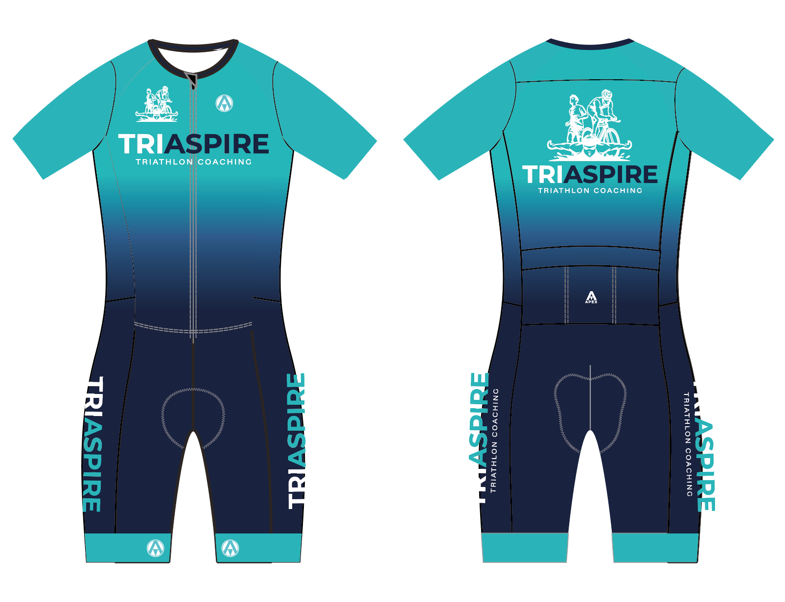 TRIASPIRE PRO ENDURANCE TRI SUIT