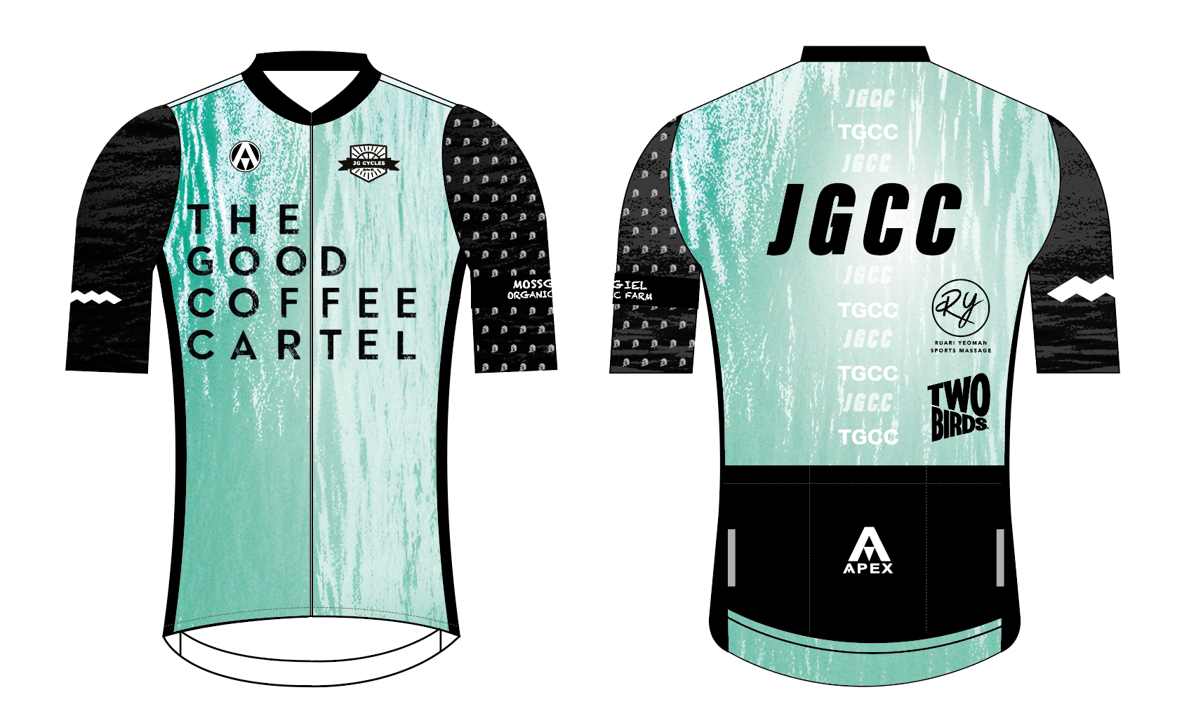 JGCC PRO SHORT SLEEVE JERSEY