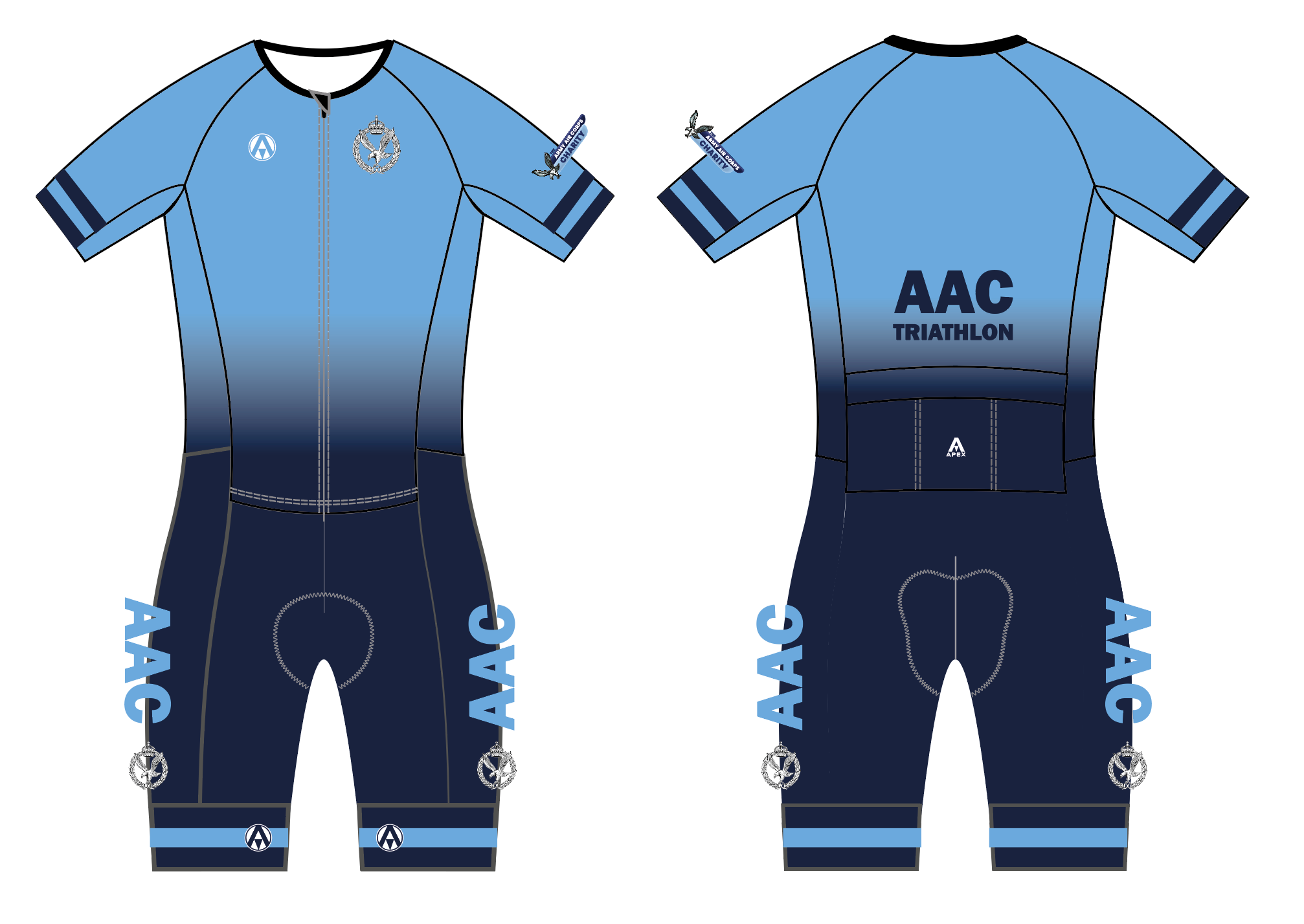 AAC TRIATHLON PRO SPEED TRI SUIT