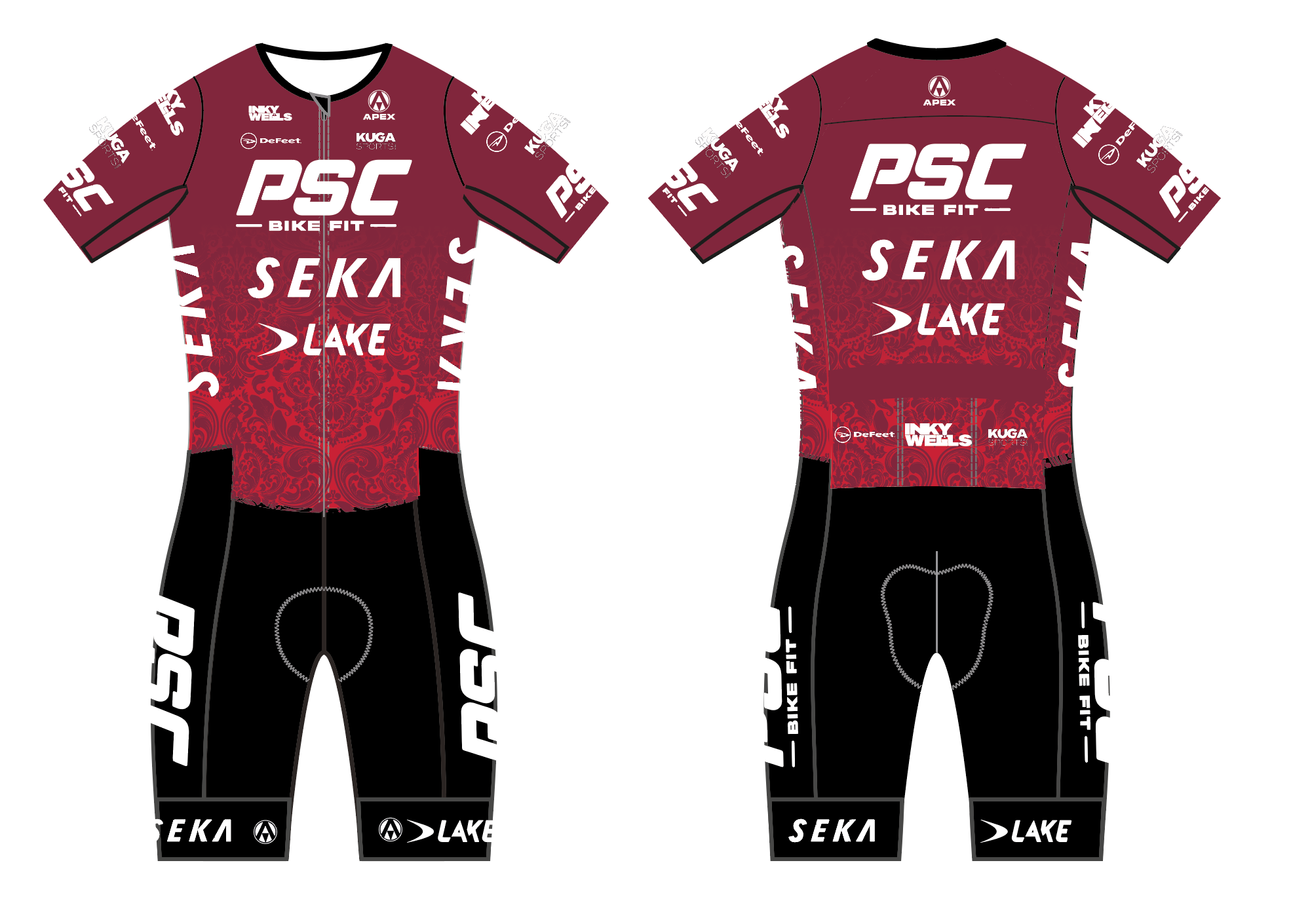 PEAK SPORTS COACHING PRO AERO RACE SUIT - GRAVEL DESIGN