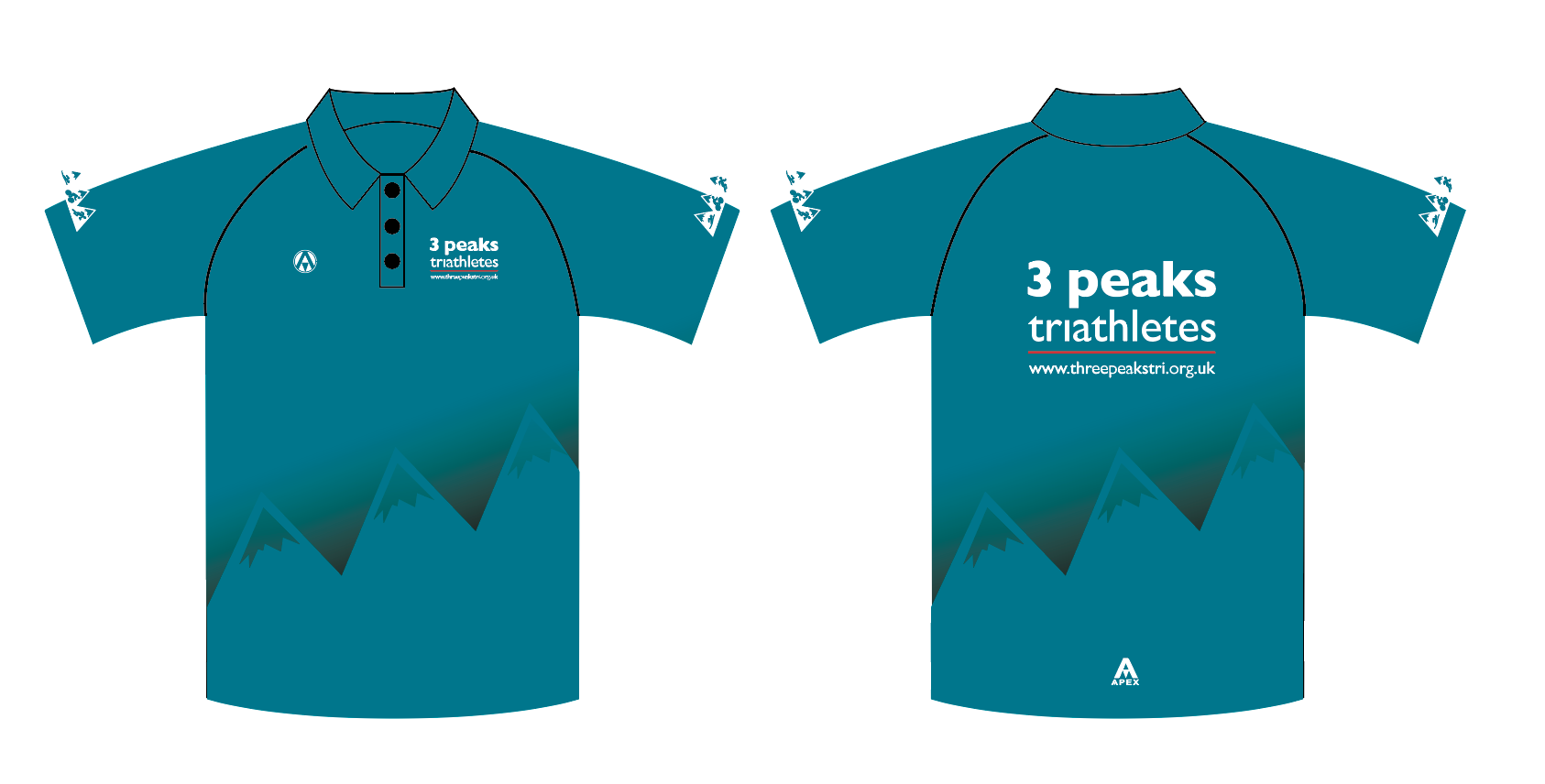 3 PEAKS TRI POLO SHIRT
