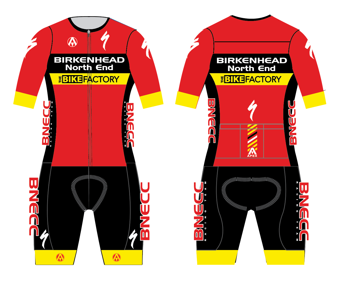 BNECC RACING TEAM PRO AERO RACE SUIT