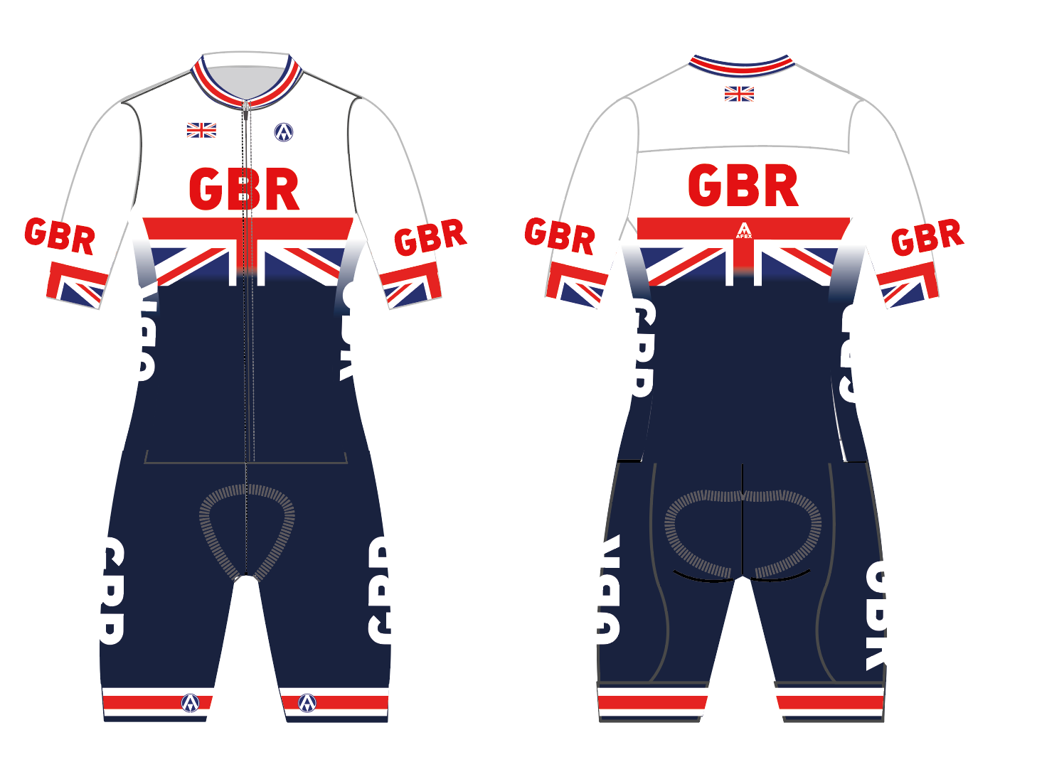 GBR GRAN FONDO KIT PRO AERO RACE SUIT