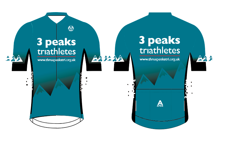 3 PEAKS TRI PRO SHORT SLEEVE JERSEY