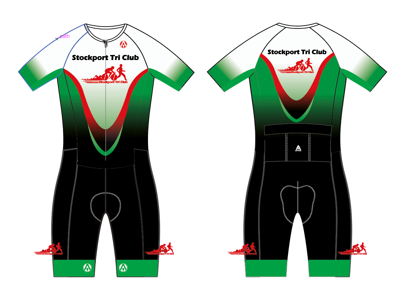 STOCKPORT TRI PRO SPEED TRI SUIT